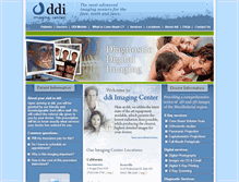 Tablet Screenshot of ddicenters.com